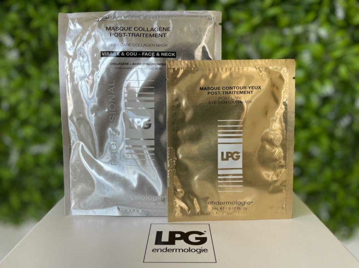 Produits LPG masque collagène et contour yeux